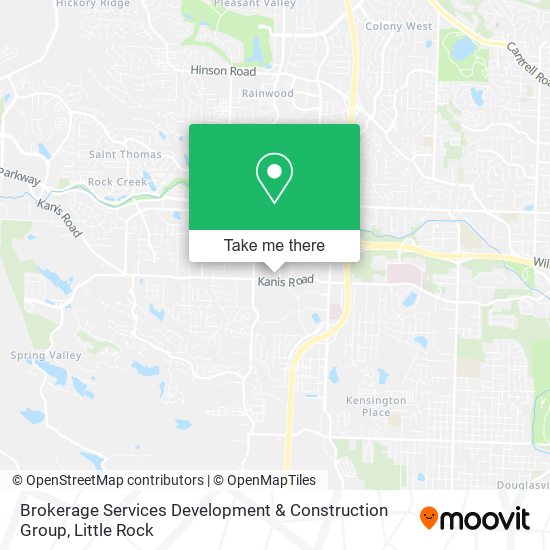 Brokerage Services Development & Construction Group map