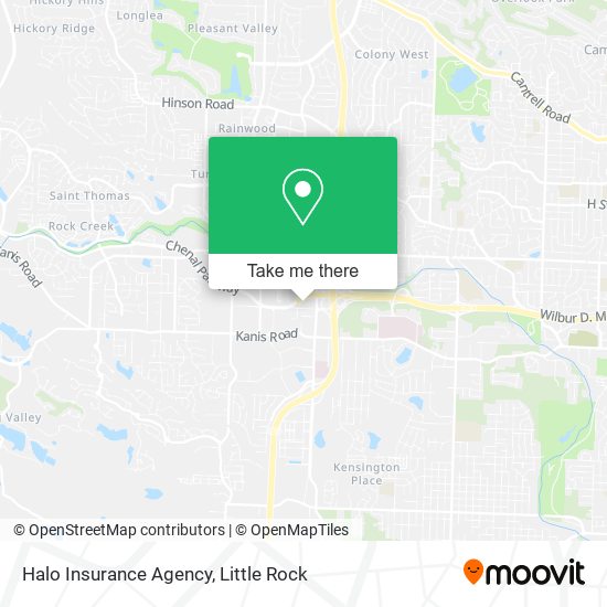 Halo Insurance Agency map