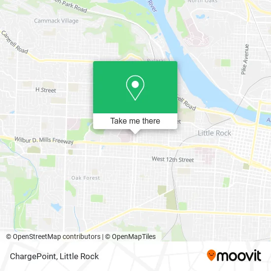 ChargePoint map