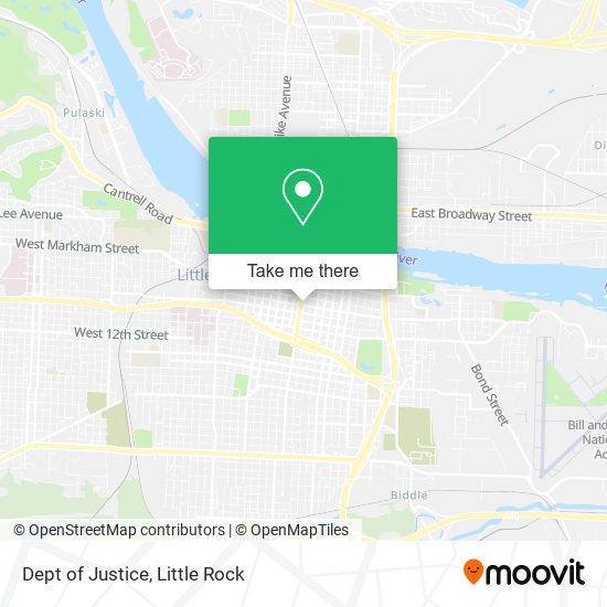 Dept of Justice map