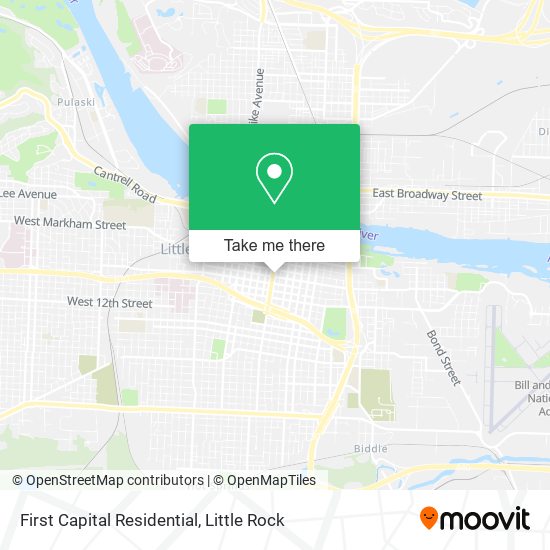 Mapa de First Capital Residential