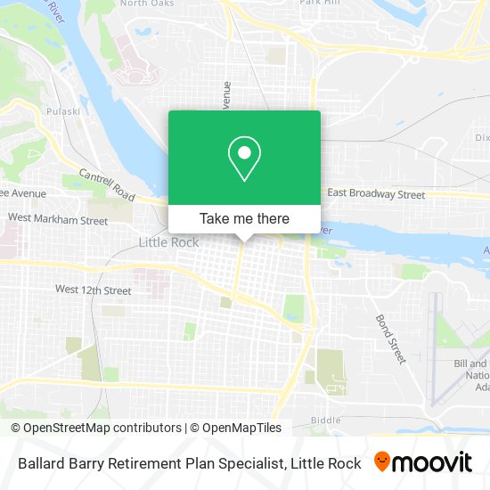 Ballard Barry Retirement Plan Specialist map