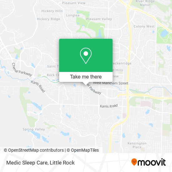Medic Sleep Care map