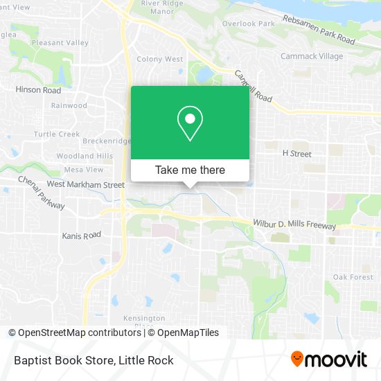 Mapa de Baptist Book Store