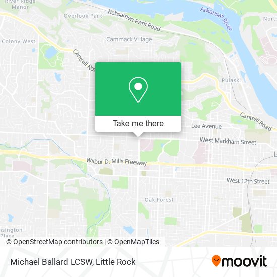 Michael Ballard LCSW map