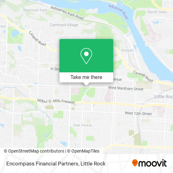 Encompass Financial Partners map