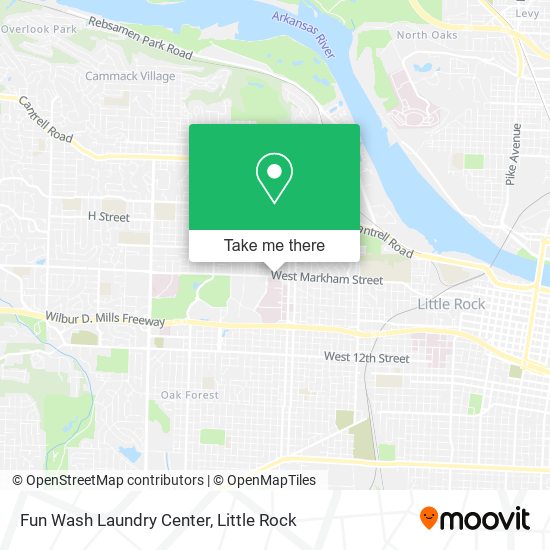 Fun Wash Laundry Center map