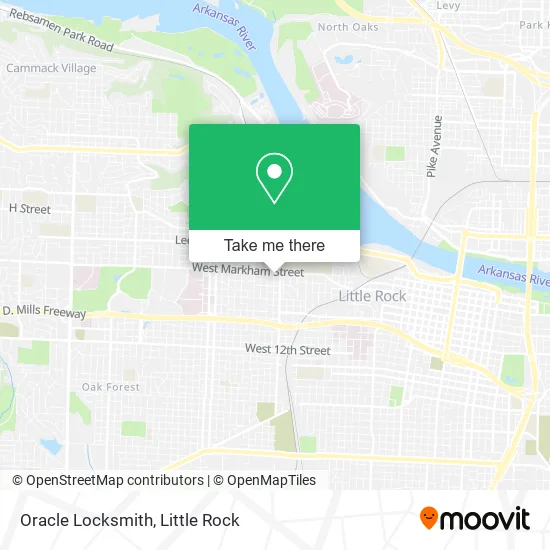 Oracle Locksmith map