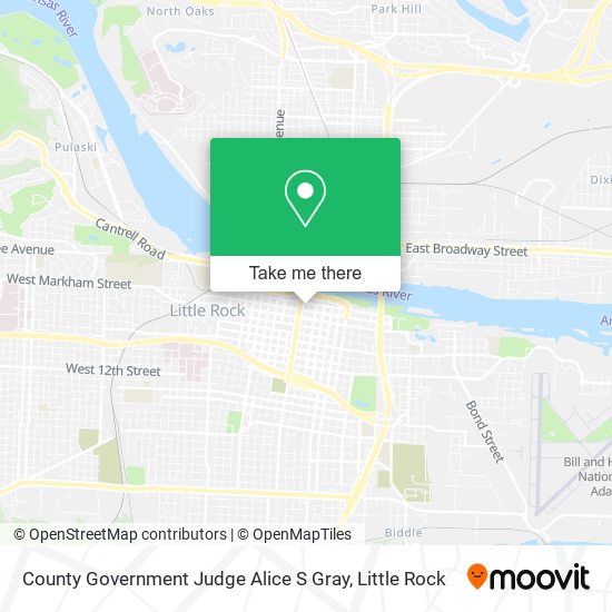 County Government Judge Alice S Gray map