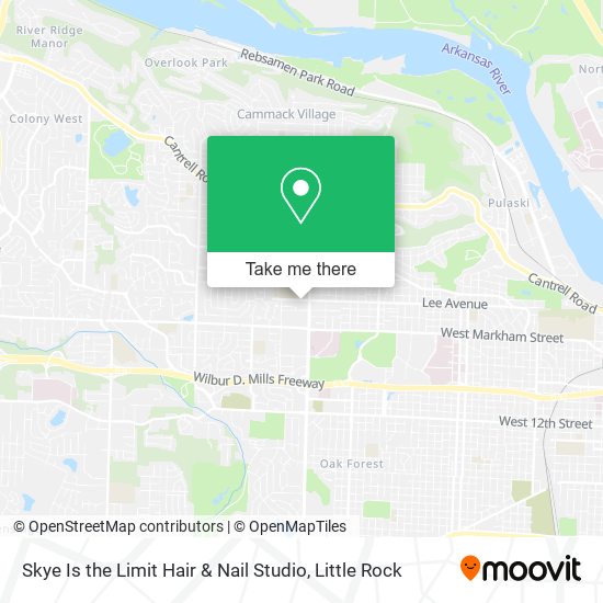 Skye Is the Limit Hair & Nail Studio map