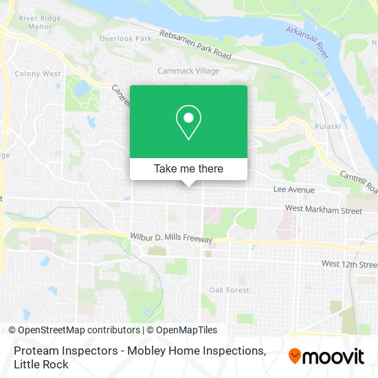 Proteam Inspectors - Mobley Home Inspections map