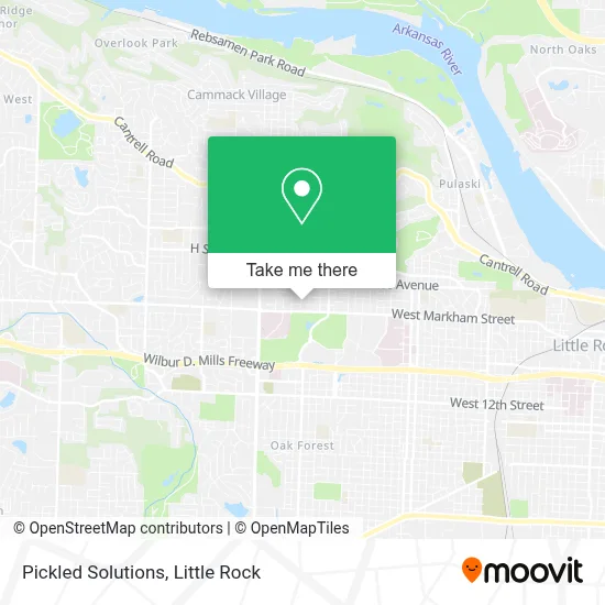 Pickled Solutions map