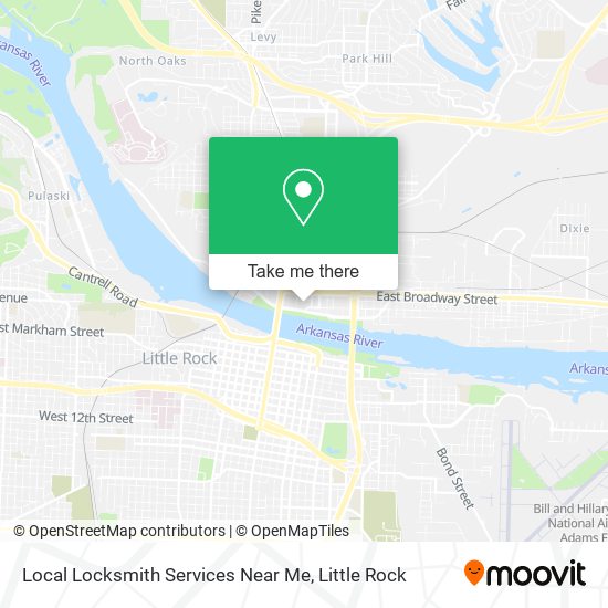 Mapa de Local Locksmith Services Near Me