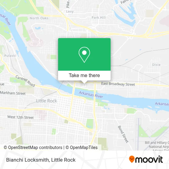 Bianchi Locksmith map