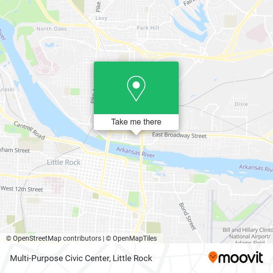 Multi-Purpose Civic Center map