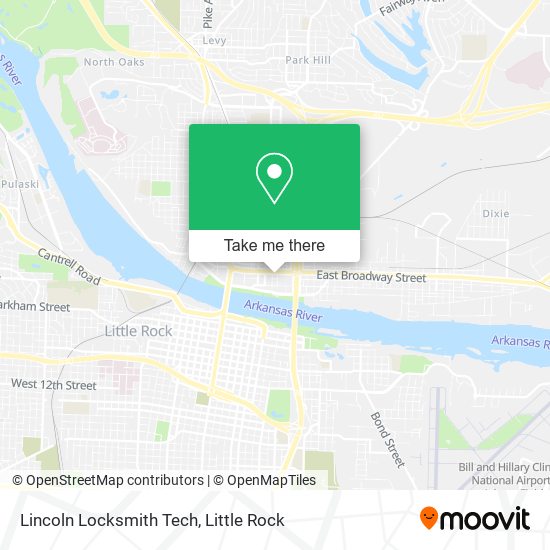 Lincoln Locksmith Tech map
