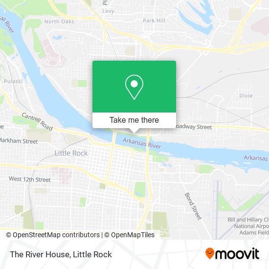 The River House map