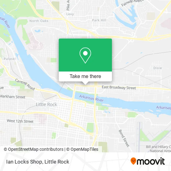 Ian Locks Shop map