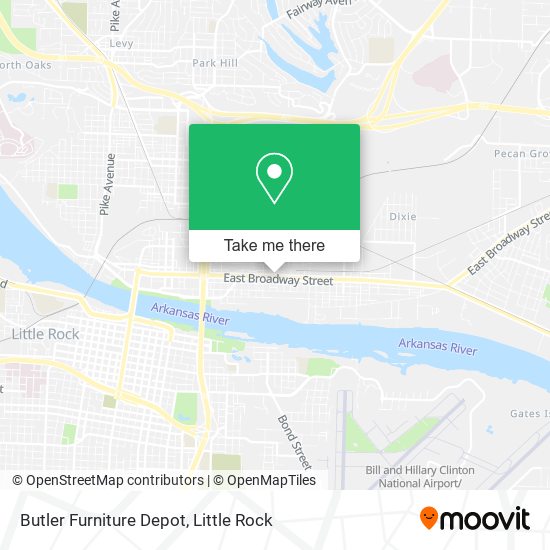Butler Furniture Depot map