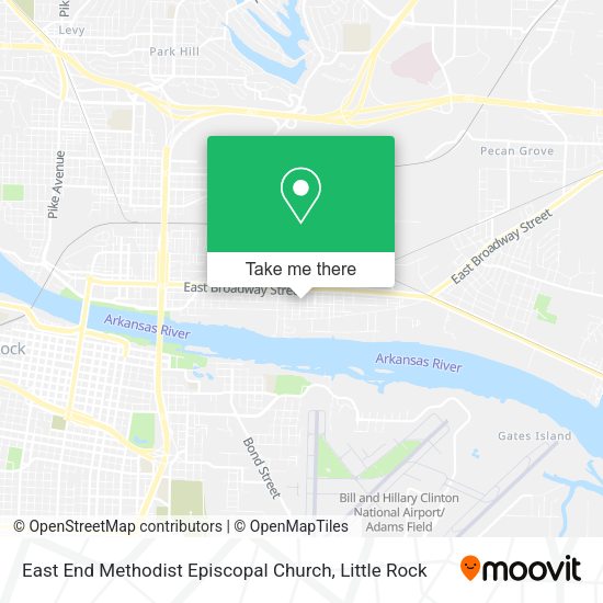 East End Methodist Episcopal Church map