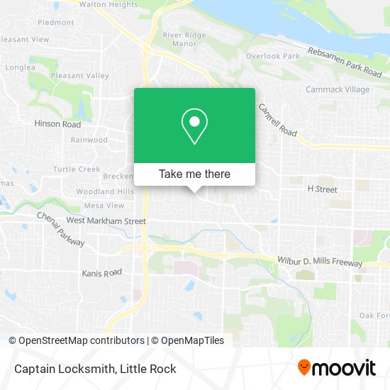 Mapa de Captain Locksmith