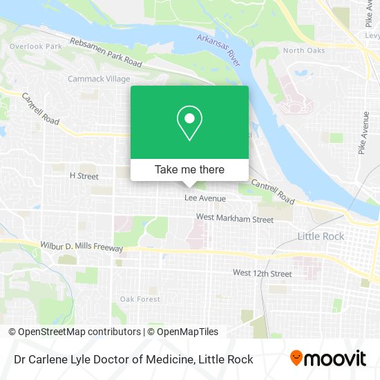 Mapa de Dr Carlene Lyle Doctor of Medicine