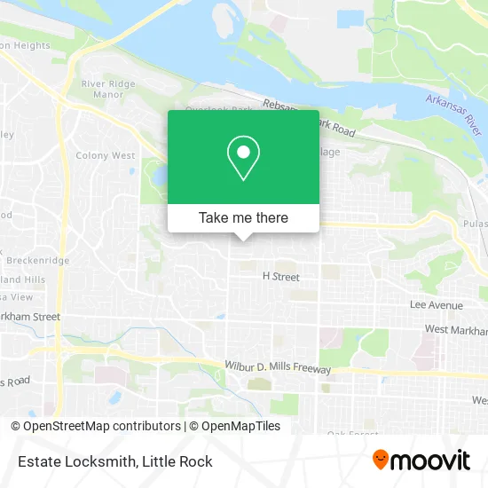 Estate Locksmith map