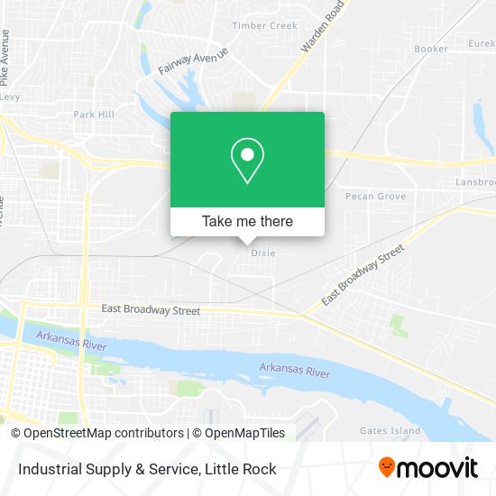 Mapa de Industrial Supply & Service