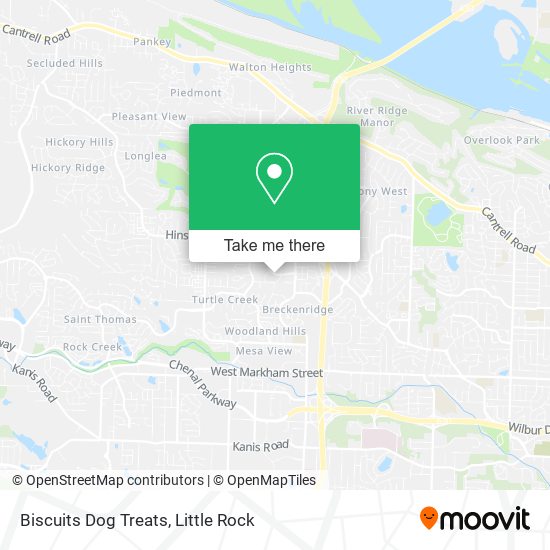 Biscuits Dog Treats map