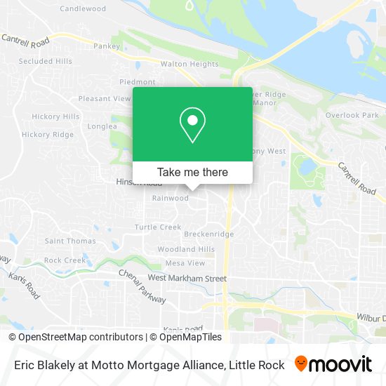 Eric Blakely at Motto Mortgage Alliance map