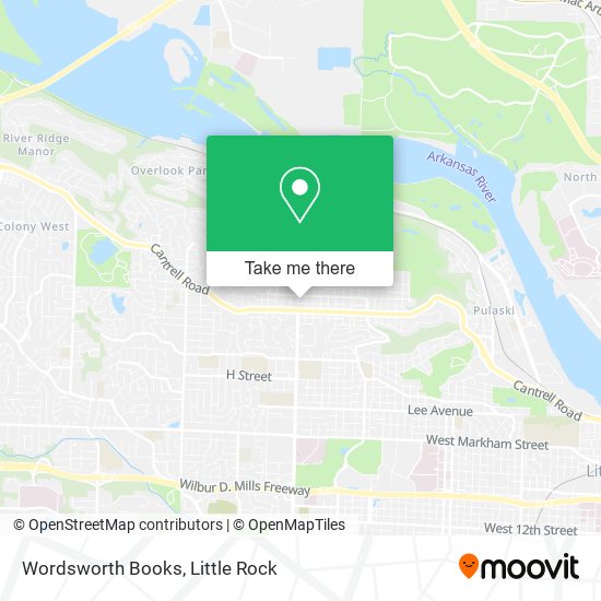 Wordsworth Books map