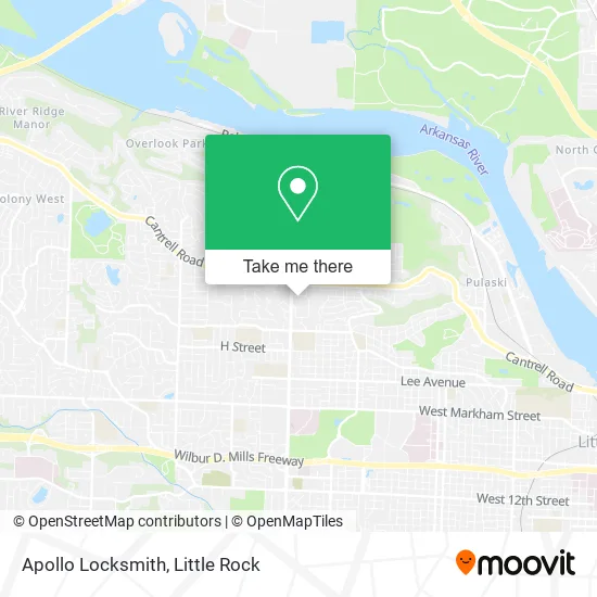 Apollo Locksmith map