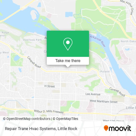 Repair Trane Hvac Systems map