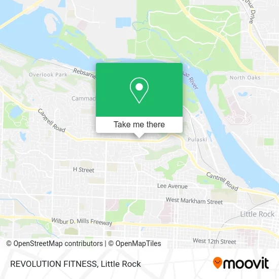 REVOLUTION FITNESS map