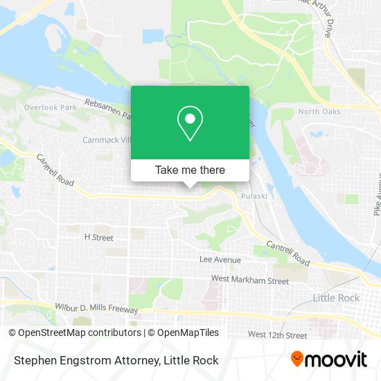 Mapa de Stephen Engstrom Attorney