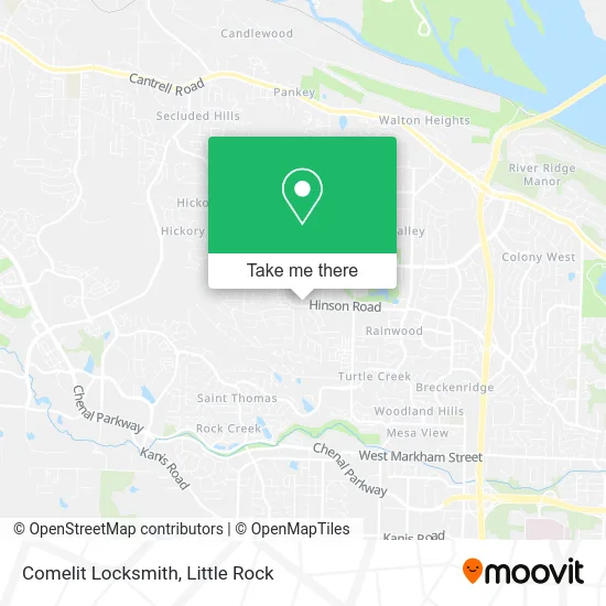 Comelit Locksmith map
