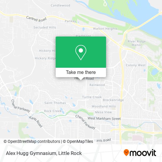 Mapa de Alex Hugg Gymnasium