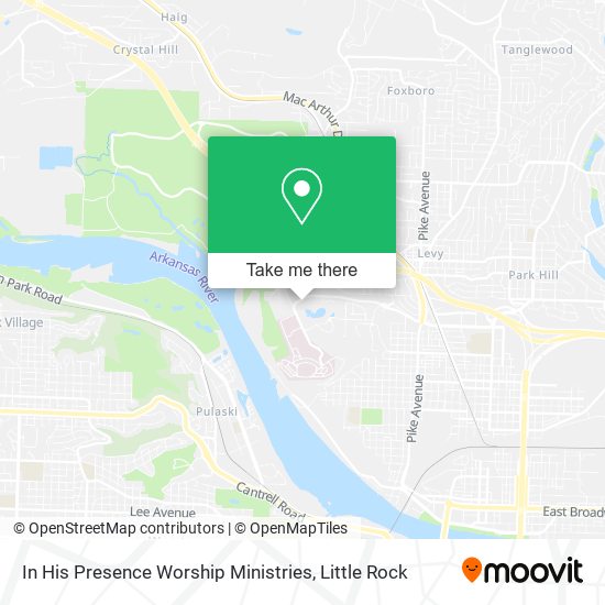 In His Presence Worship Ministries map