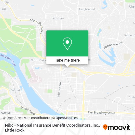 Nibc - National Insurance Benefit Coordinators, Inc. map