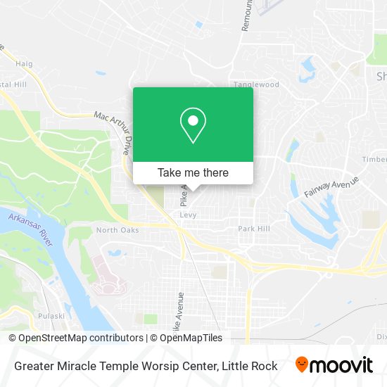 Mapa de Greater Miracle Temple Worsip Center