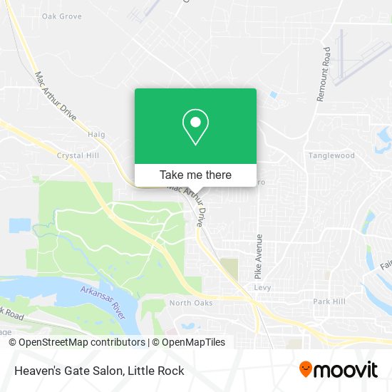 Mapa de Heaven's Gate Salon