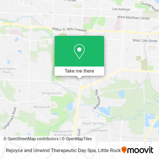 Rejoyce and Unwind Therapeutic Day Spa map