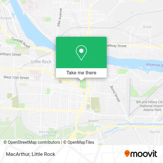 MacArthur map
