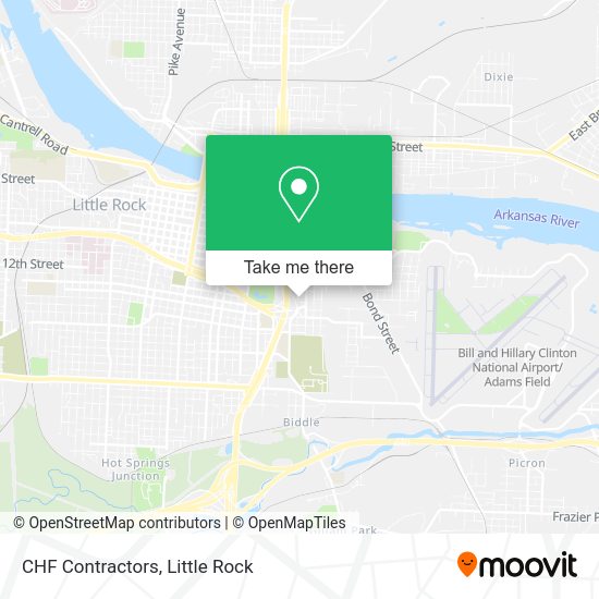 Mapa de CHF Contractors