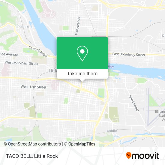 Mapa de TACO BELL