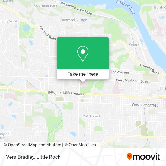 Mapa de Vera Bradley