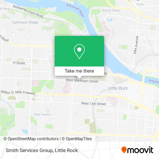 Smith Services Group map