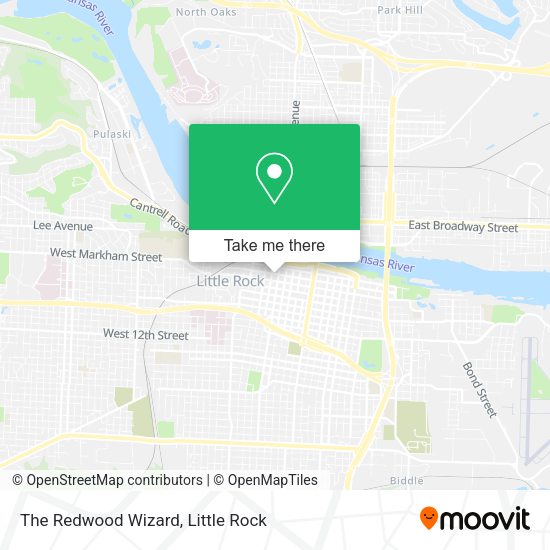 The Redwood Wizard map