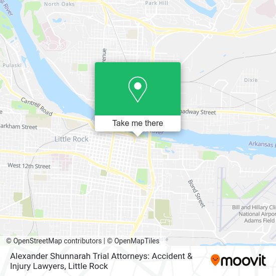 Alexander Shunnarah Trial Attorneys: Accident & Injury Lawyers map