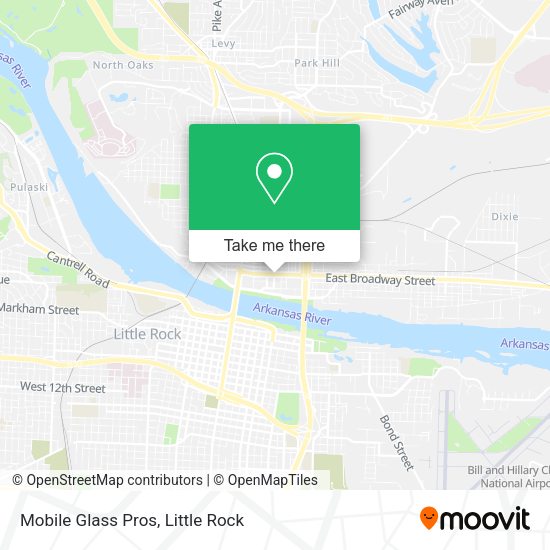 Mobile Glass Pros map